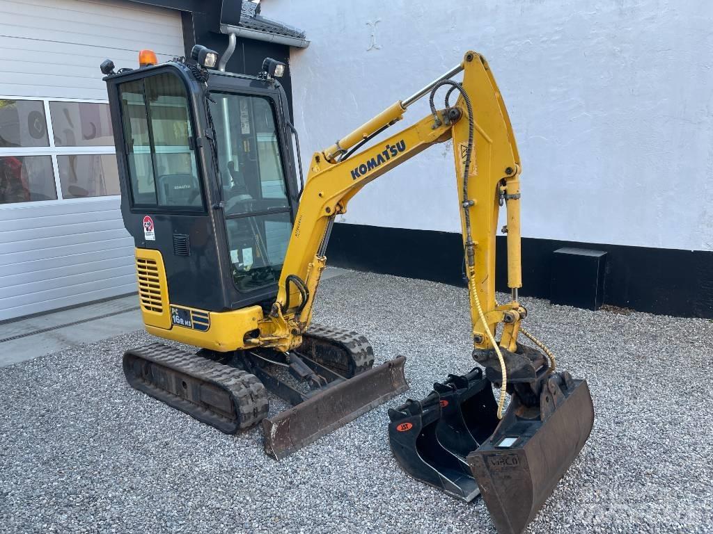 Komatsu PC 16 R-3HS Mini rýpadla < 7t