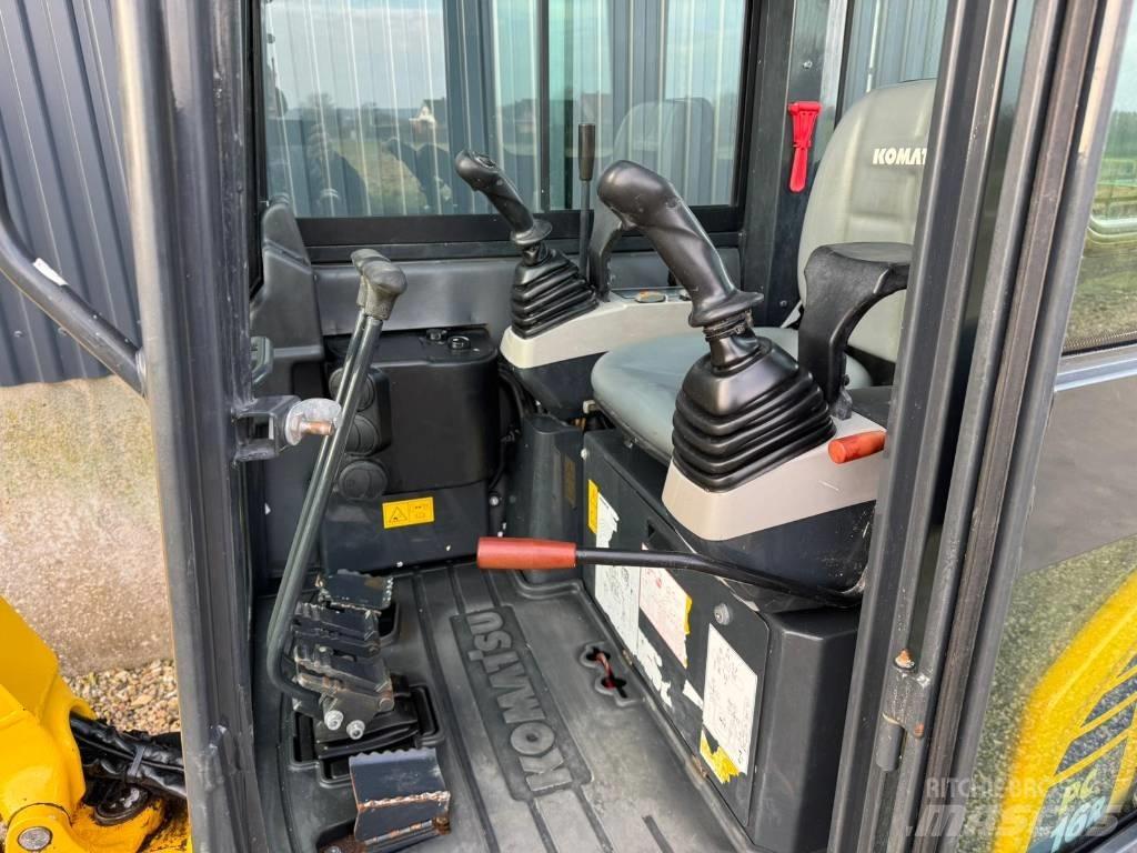 Komatsu PC 16 R-3HS Mini rýpadla < 7t