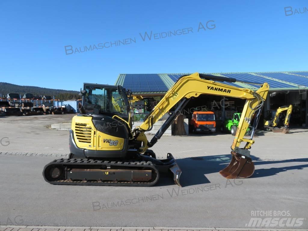 Yanmar Vio 80 Midi rýpadla 7t - 12t