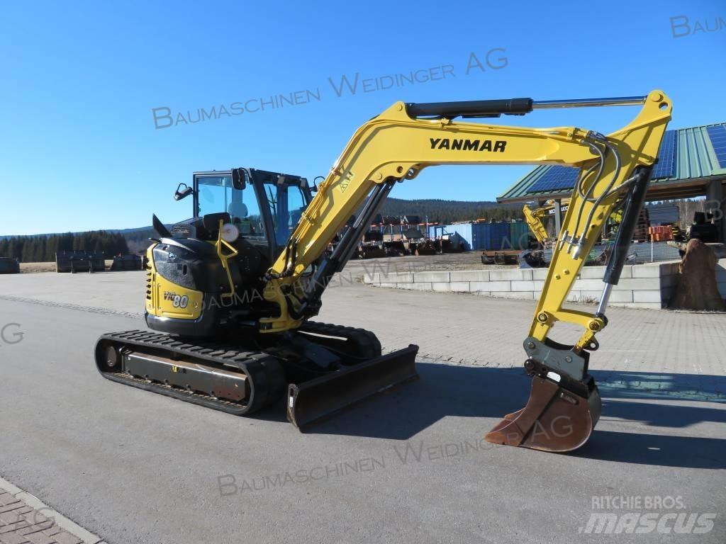 Yanmar Vio 80 Midi rýpadla 7t - 12t