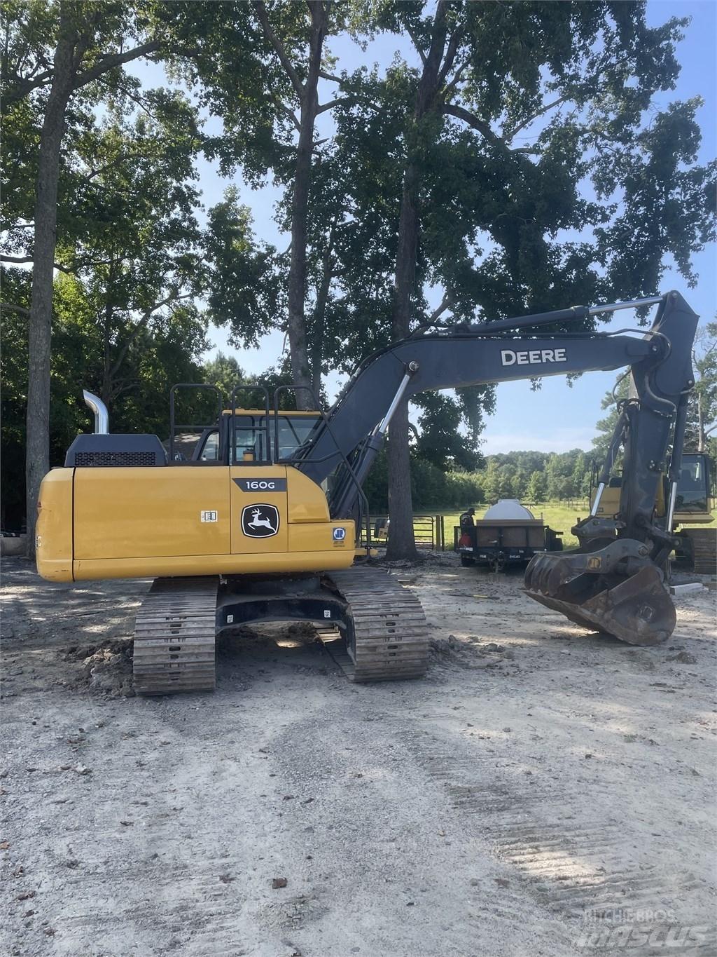 John Deere 160 GLC Pásová rýpadla