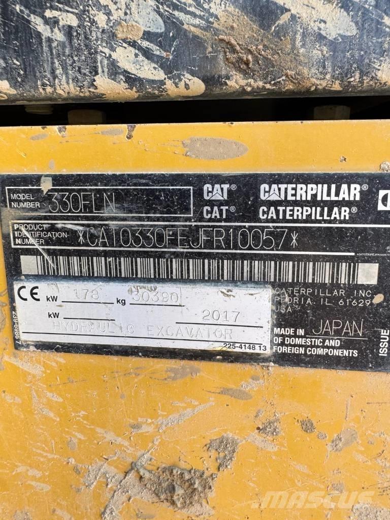 CAT 330 FLN Pásová rýpadla