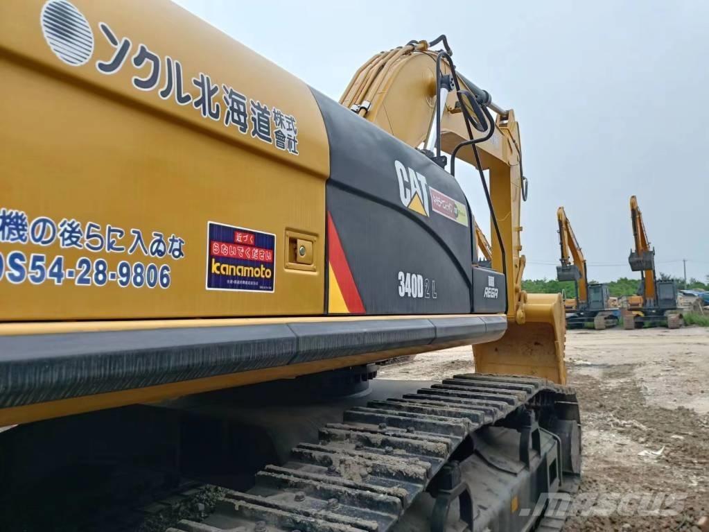 CAT 340 D L Pásová rýpadla