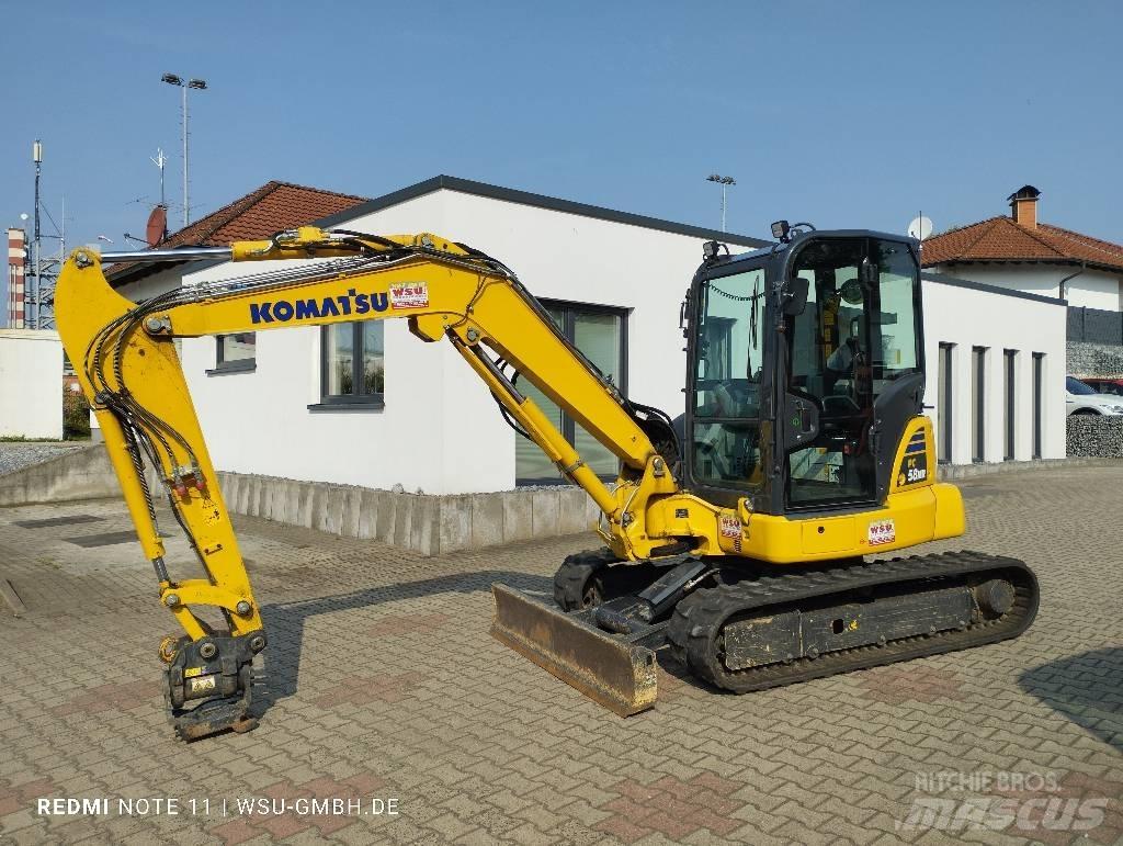 Komatsu PC58 MR-5 Mini rýpadla < 7t