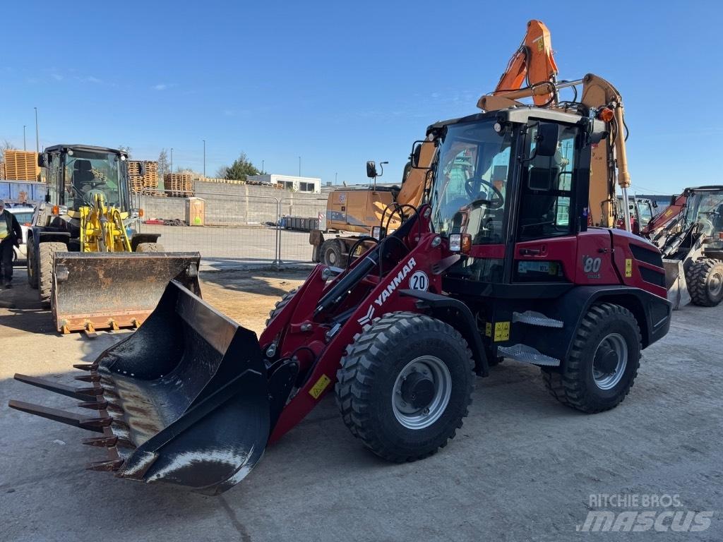 Yanmar V80 (02162) Kolové nakladače