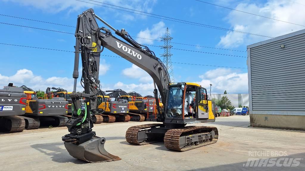 Volvo EC 160 EL Pásová rýpadla