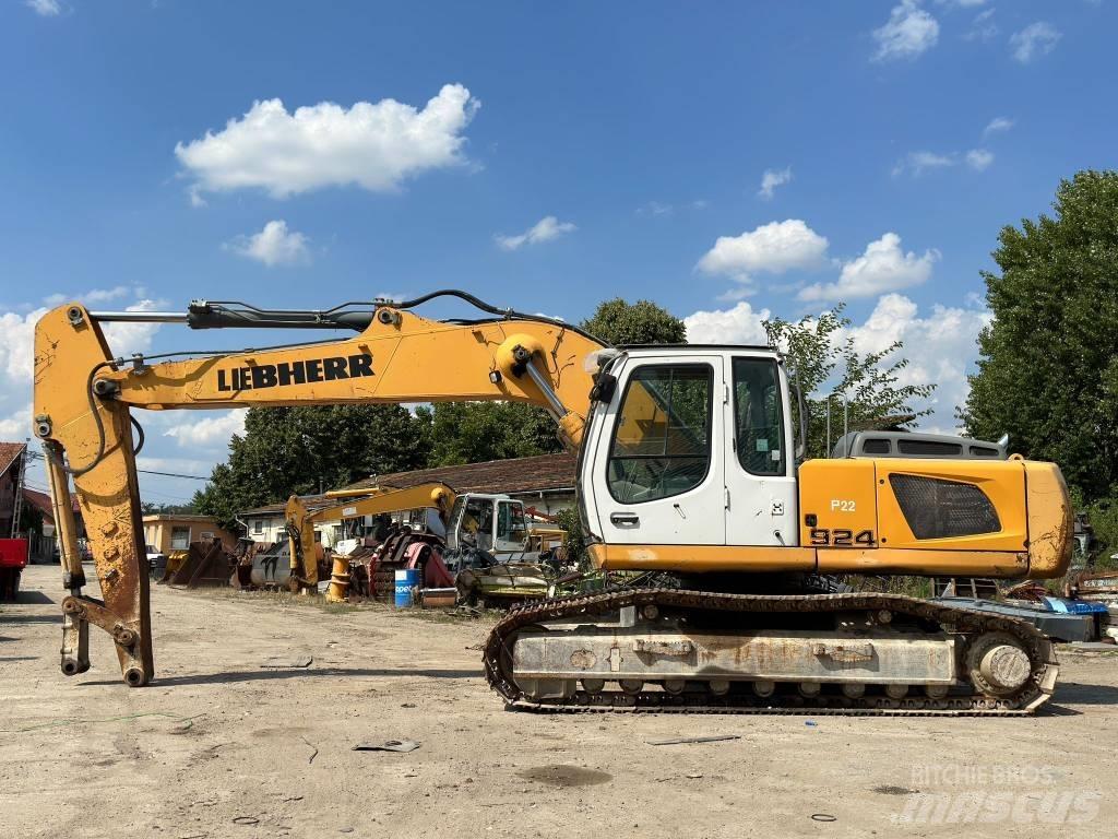 Liebherr R 924 C Pásová rýpadla
