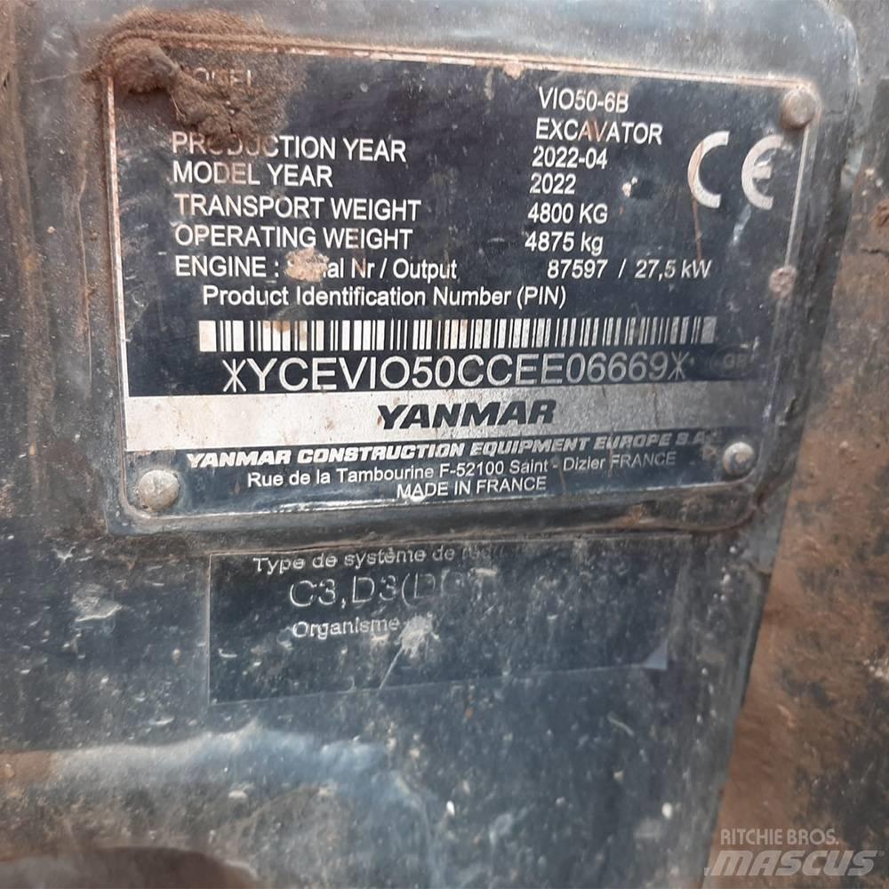 Yanmar Vio 50 Mini rýpadla < 7t