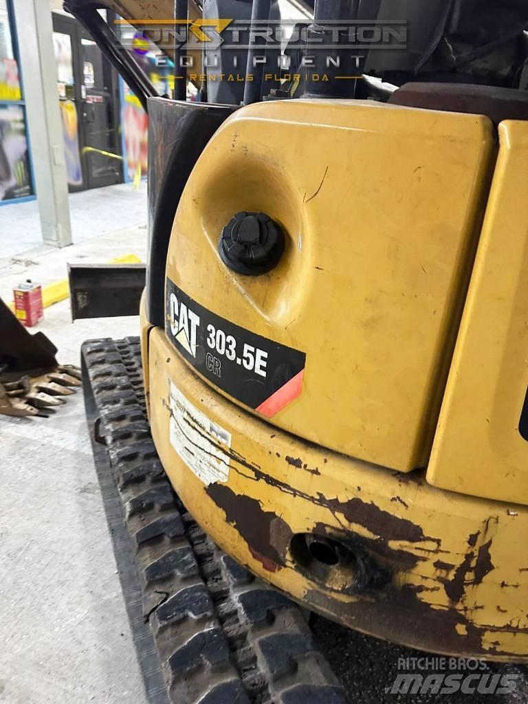 CAT 303.5 E CR Mini rýpadla < 7t