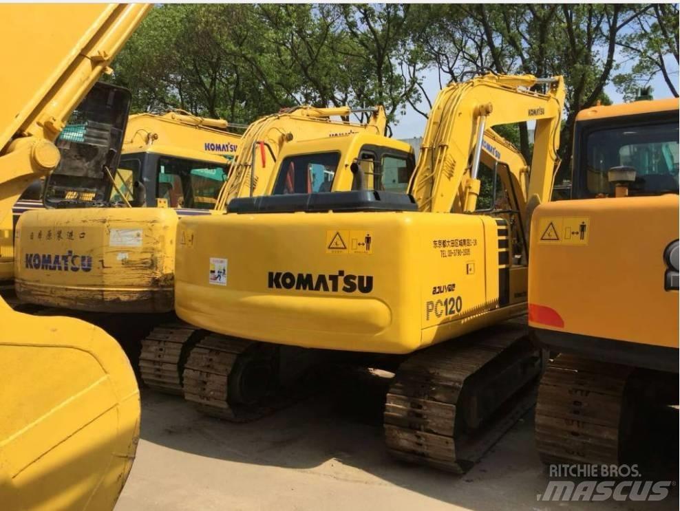 Komatsu PC 120 Pásová rýpadla