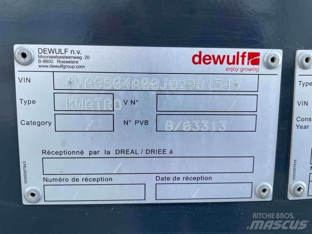 Dewulf KWATRO Další