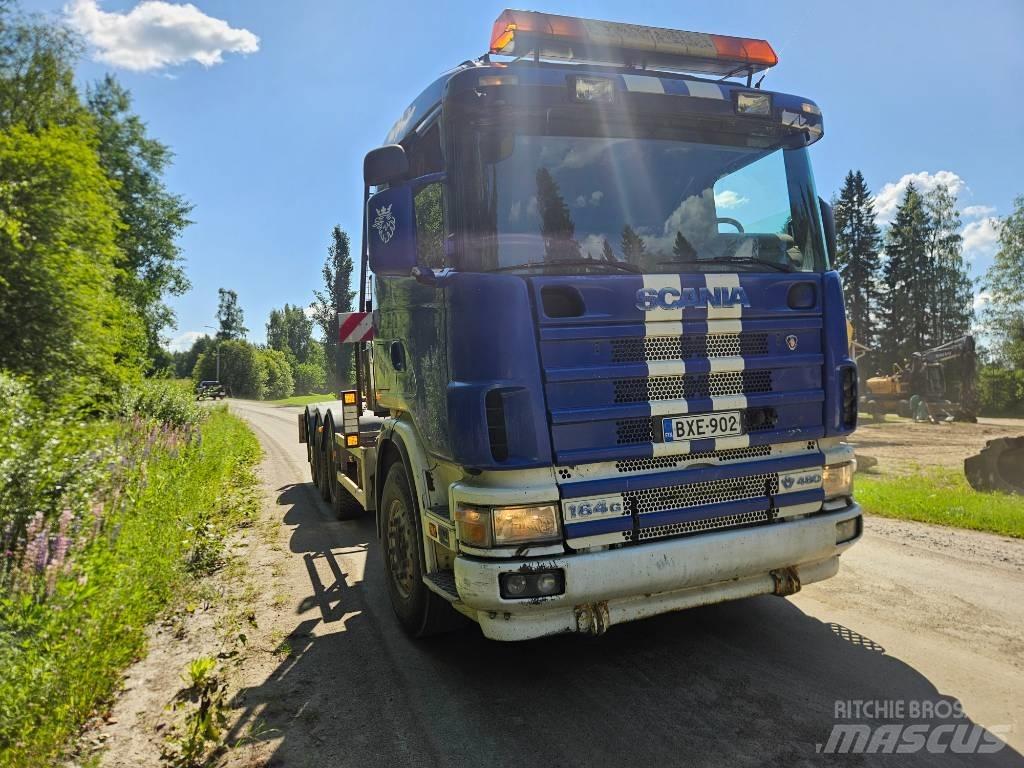Scania 164 G 480 Hákový nosič kontejnerů