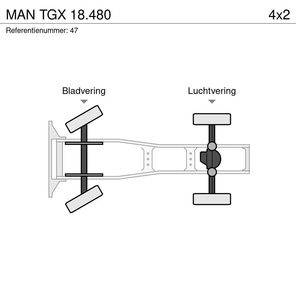 MAN TGX 18.480 Tahače