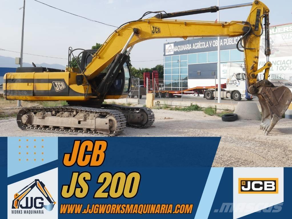 JCB JS 200 Pásová rýpadla