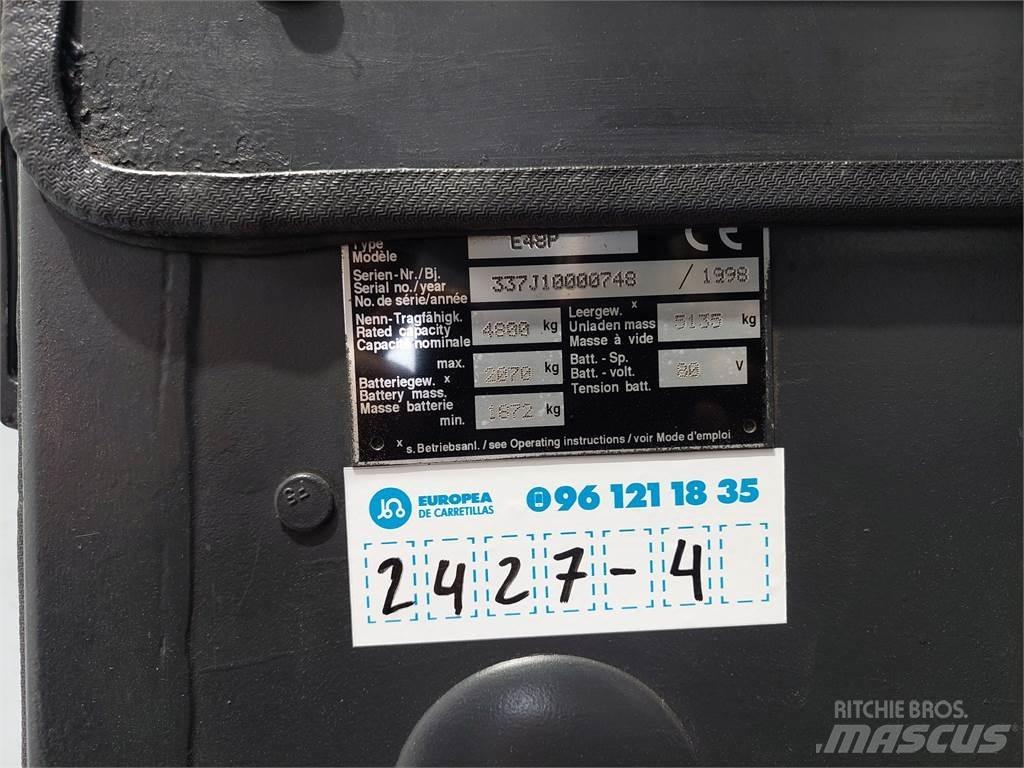 Linde E48P Akumulátorové vozíky