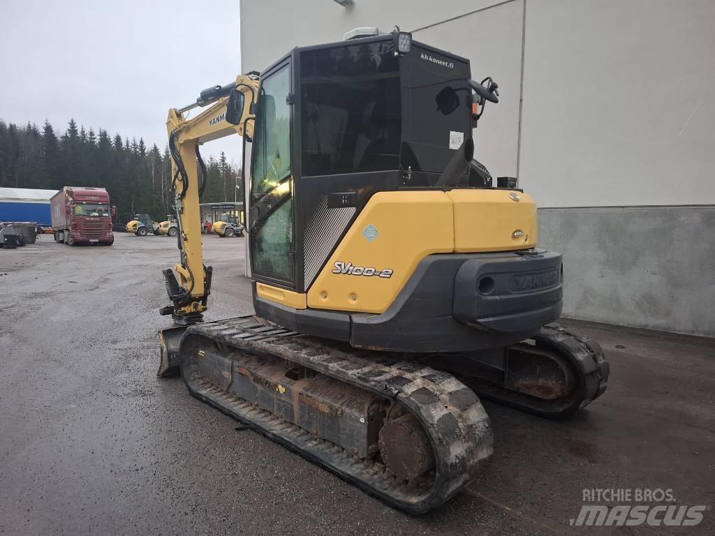 Yanmar SV 100-2A Midi rýpadla 7t - 12t