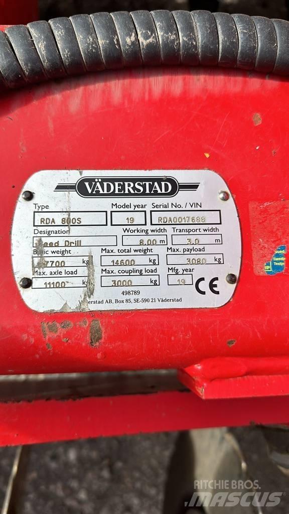 Väderstad RapidA800S Mechanické secí stroje