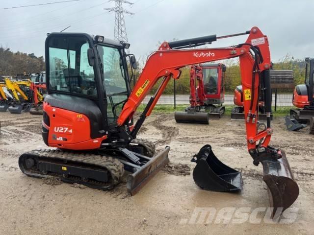 Kubota U 27-4 Mini rýpadla < 7t