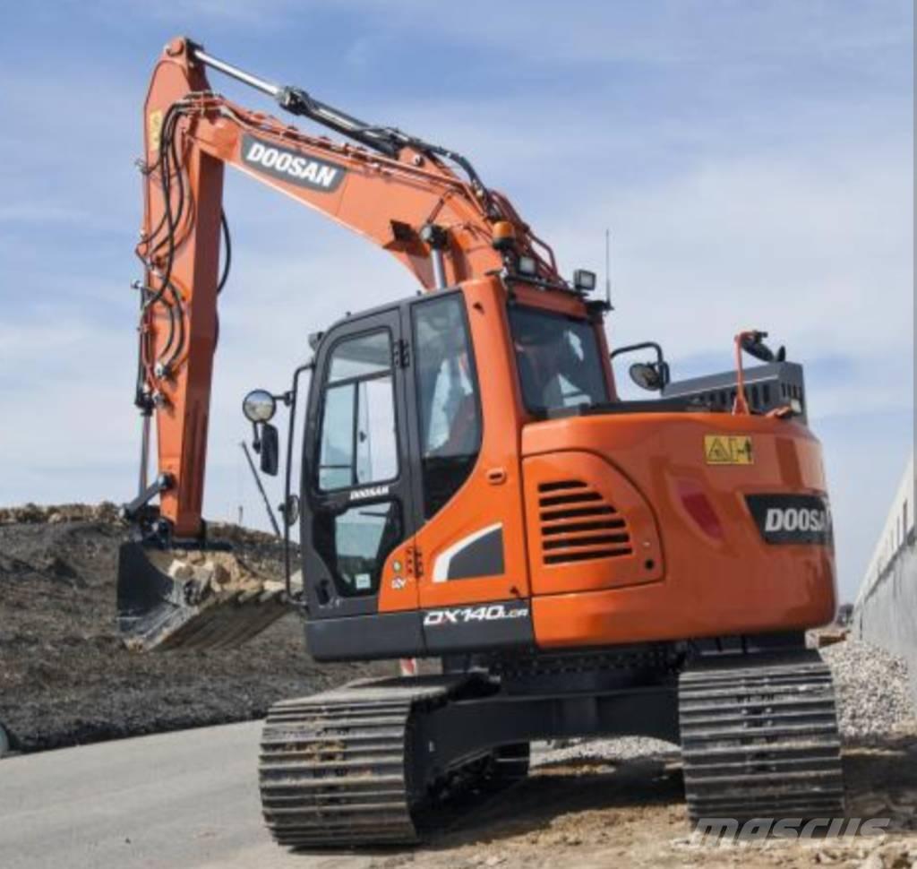 Doosan DX140 LCR-7 Pásová rýpadla