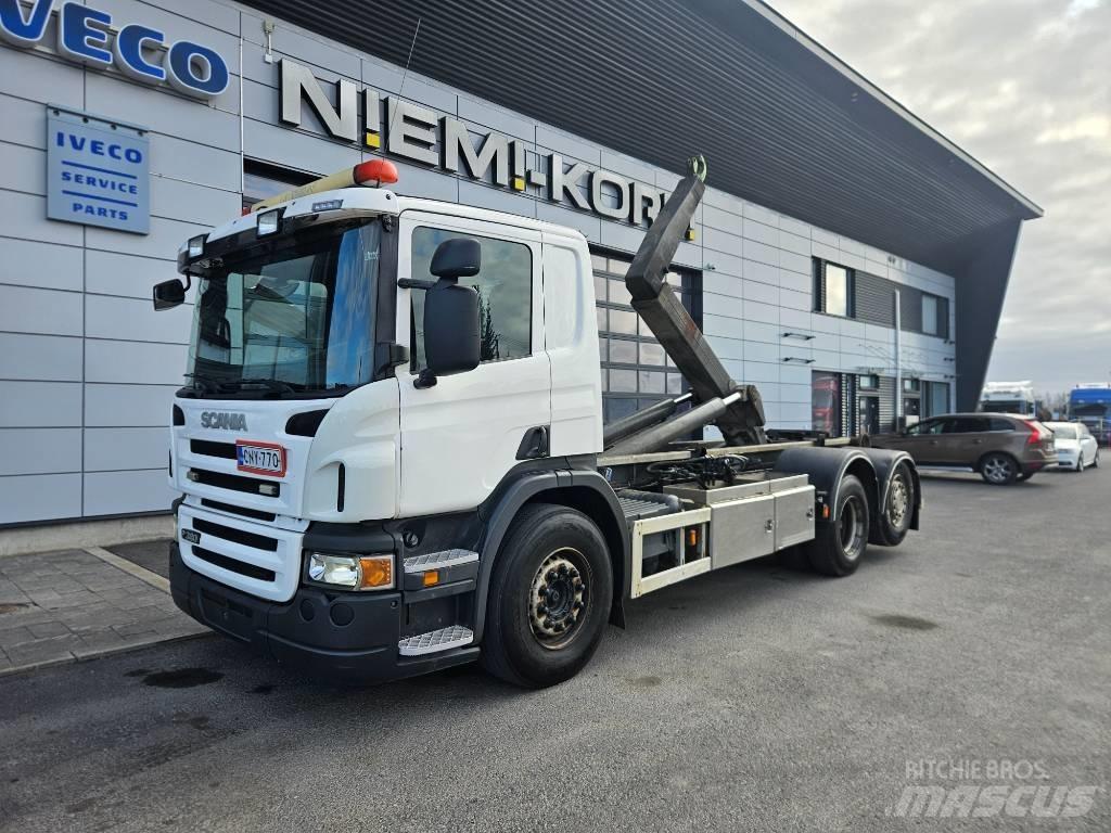 Scania P380 6x2*4 Hákový nosič kontejnerů