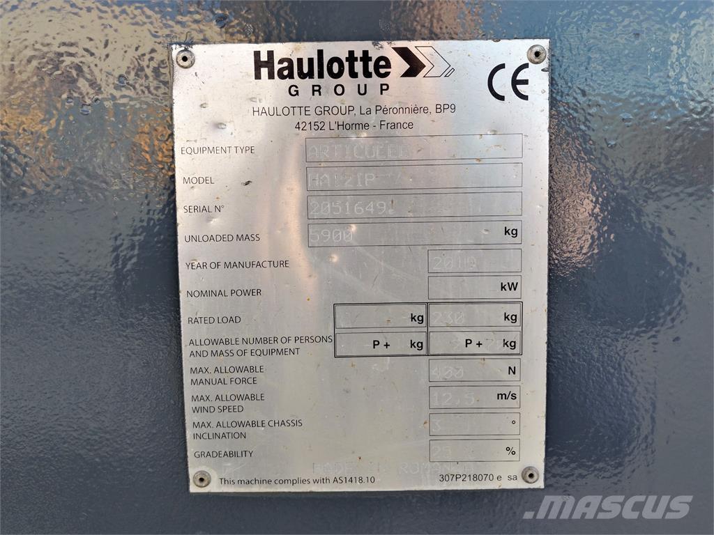 Haulotte HA12IP Kloubové plošiny