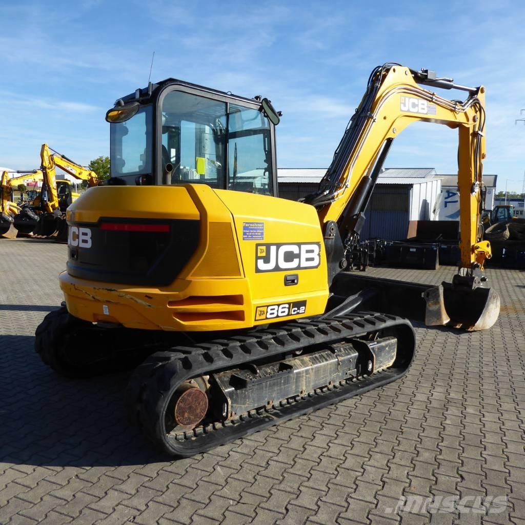 JCB 86C-2 Mono Midi rýpadla 7t - 12t