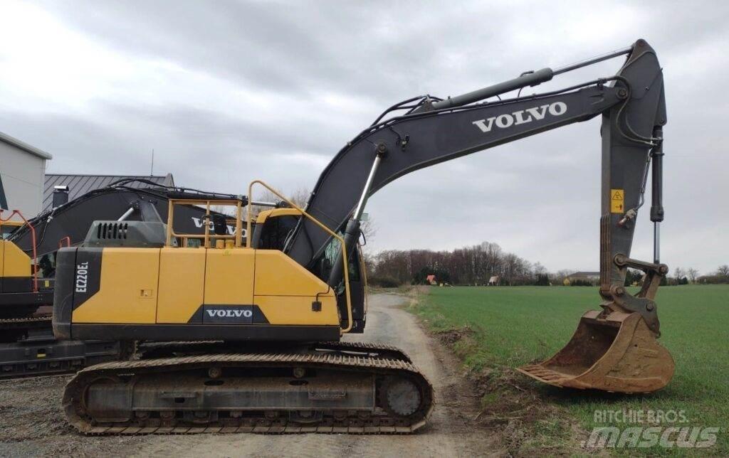 Volvo EC220EL Pásová rýpadla
