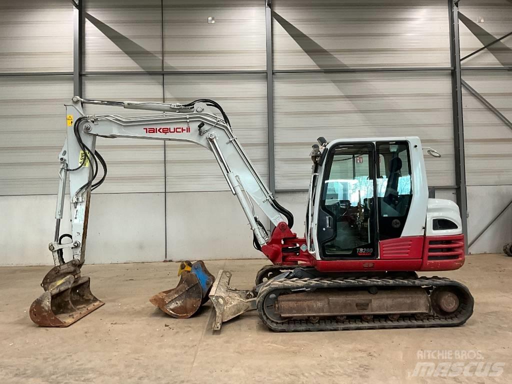 Takeuchi TB 290 Midi rýpadla 7t - 12t