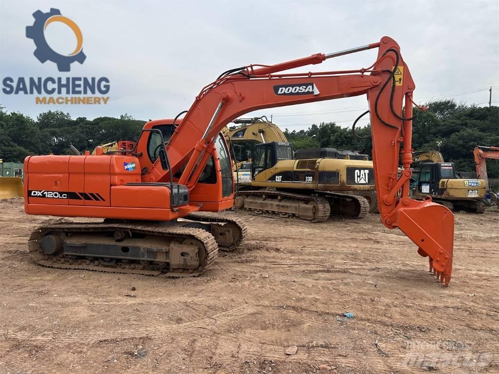 Doosan DX 120 Midi rýpadla 7t - 12t