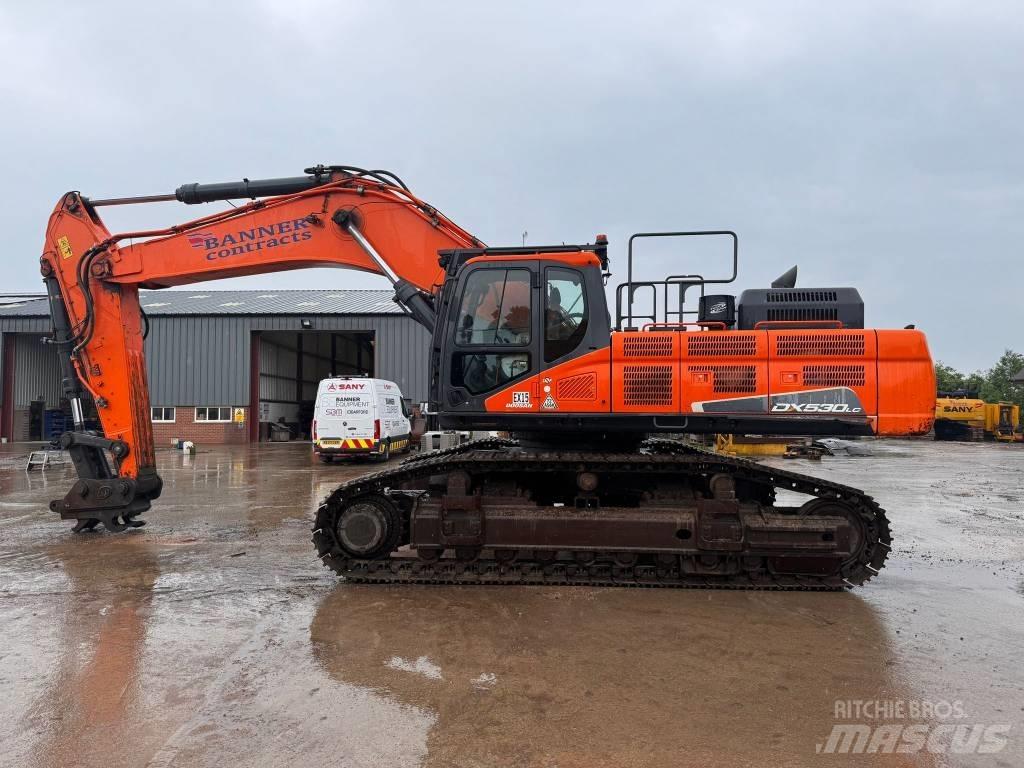 Doosan DX 530 LC-5 Pásová rýpadla