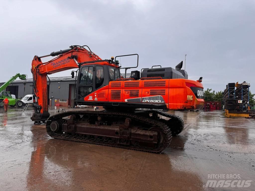 Doosan DX 530 LC-5 Pásová rýpadla