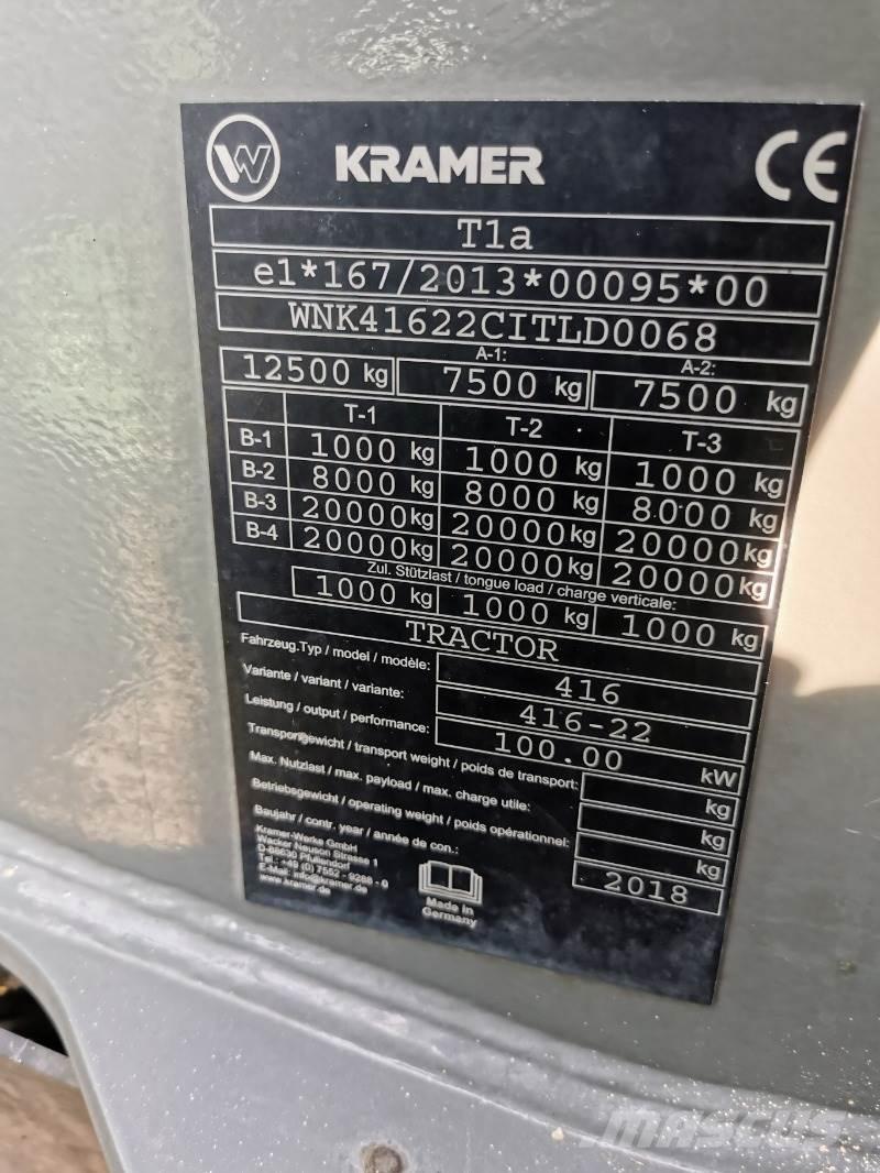 Kramer KT447 Teleskopické manipulátory