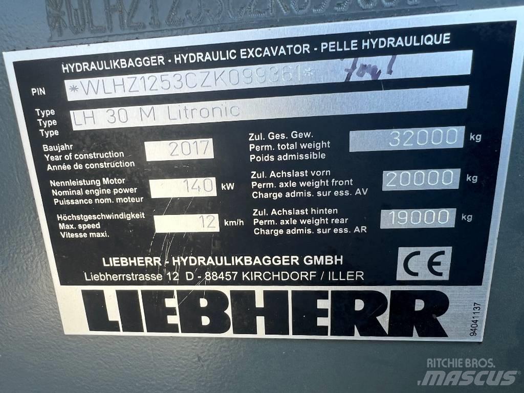 Liebherr LH30M Stroje pro manipulaci s odpadem