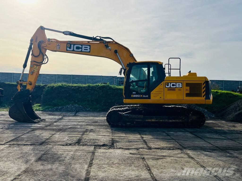 JCB 220X C 4F Pásová rýpadla