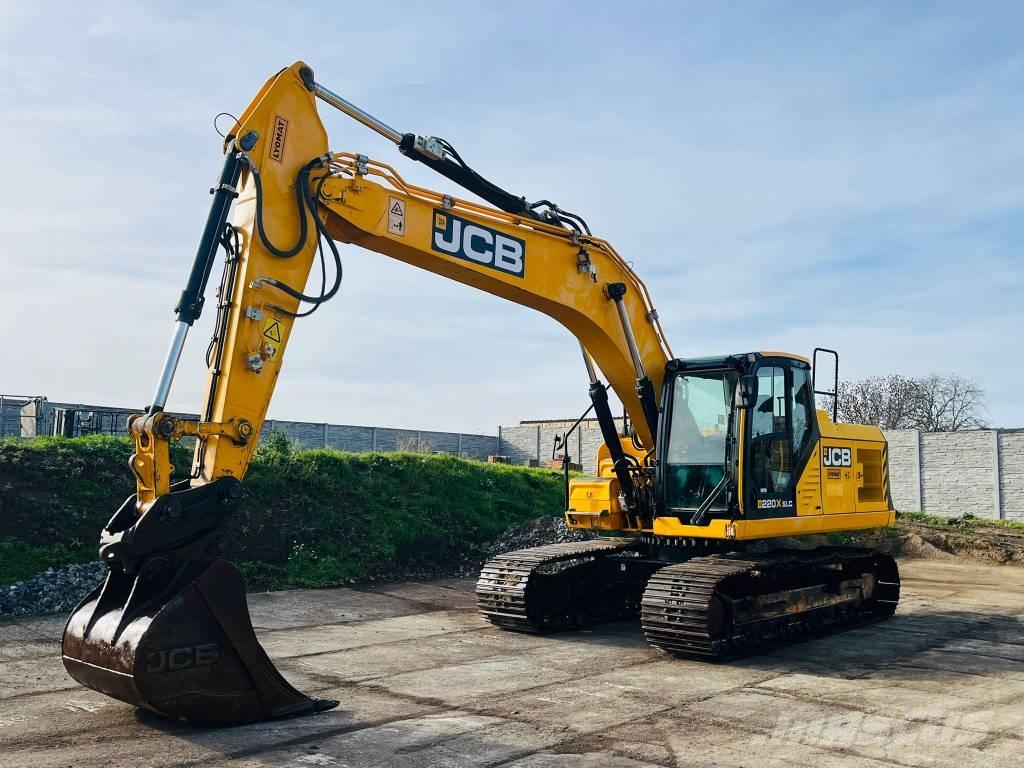 JCB 220X C 4F Pásová rýpadla