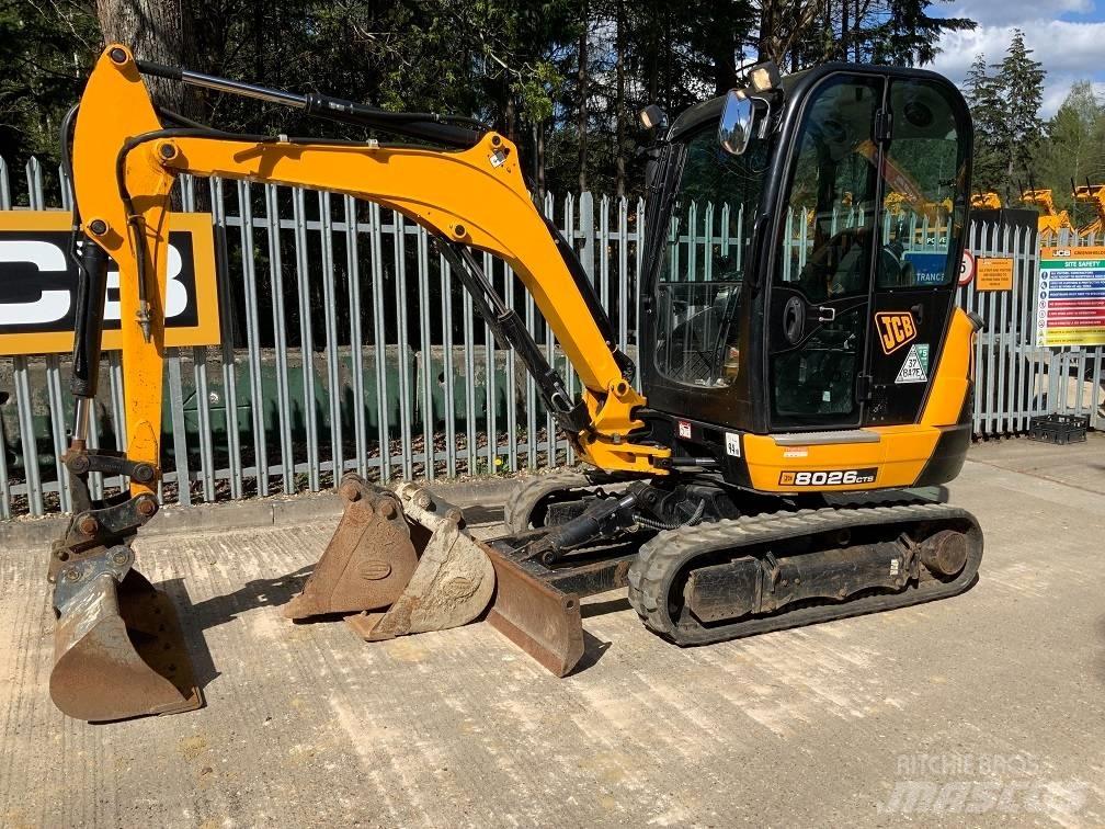 JCB 8026 CTS Mini rýpadla < 7t