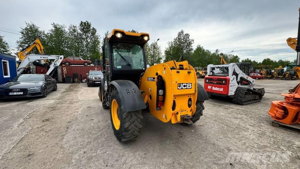 JCB 531-70 Teleskopické kolové nakladače
