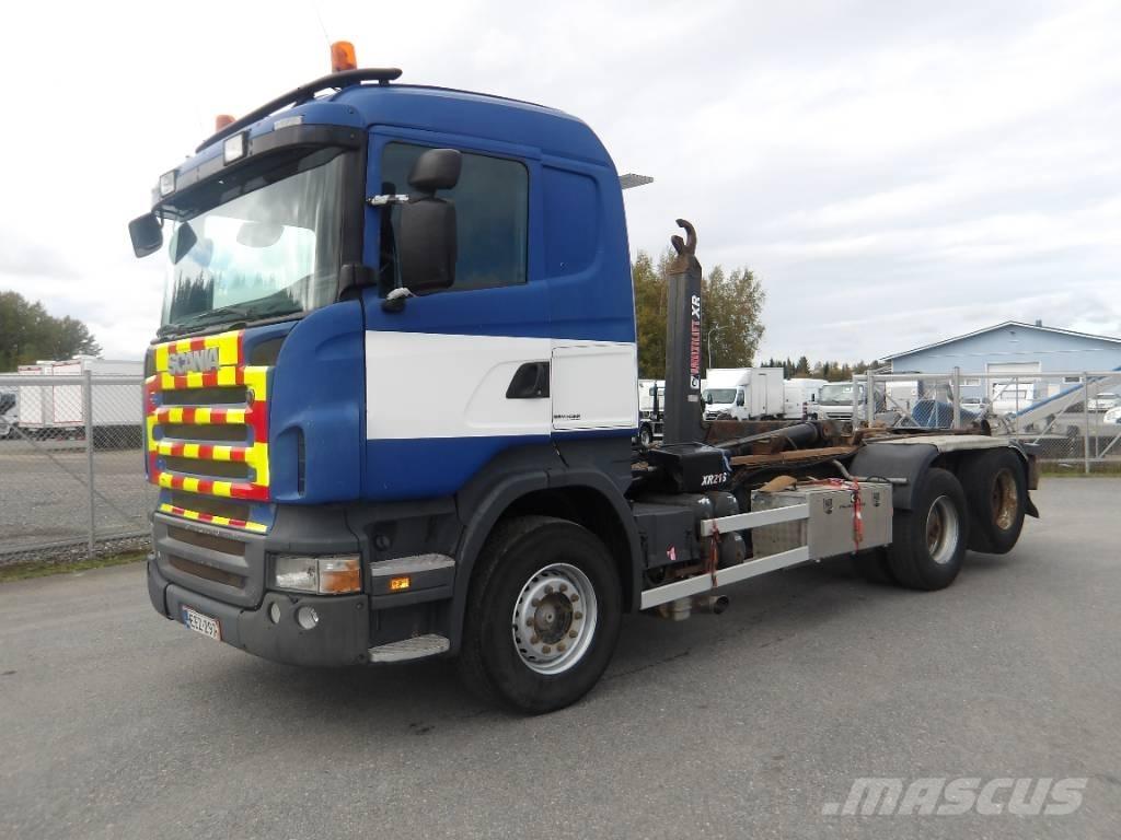 Scania R480 6x2 Hákový nosič kontejnerů
