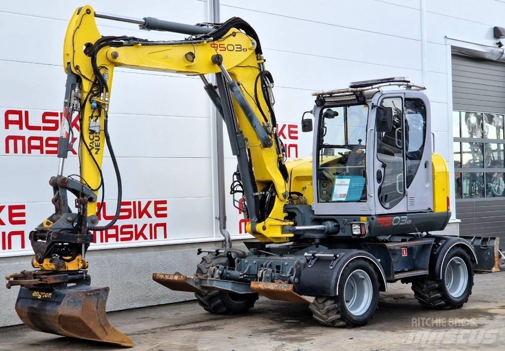 Wacker Neuson 9503 Kolová rýpadla