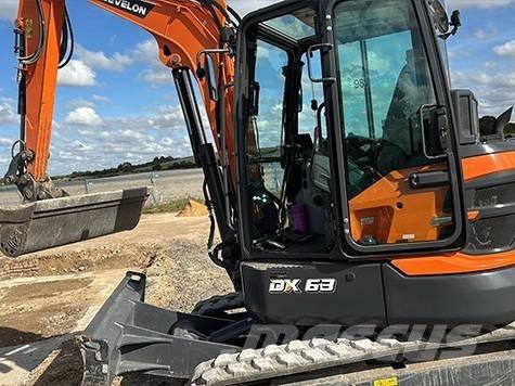 Develon DX 63-7 Mini rýpadla < 7t