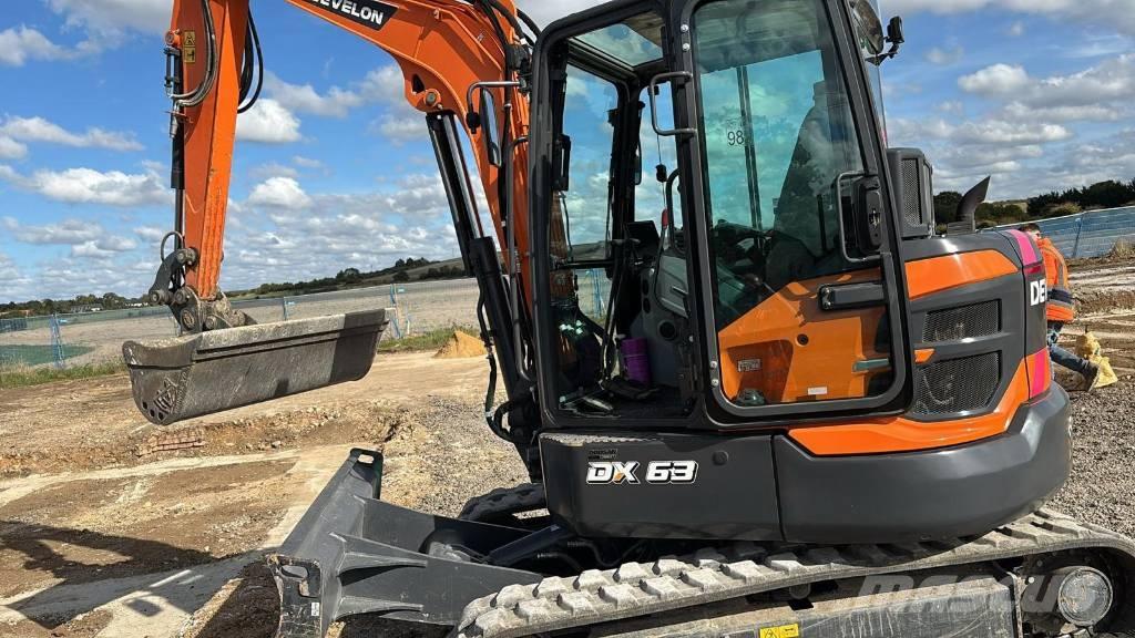 Develon DX 63-7 Mini rýpadla < 7t