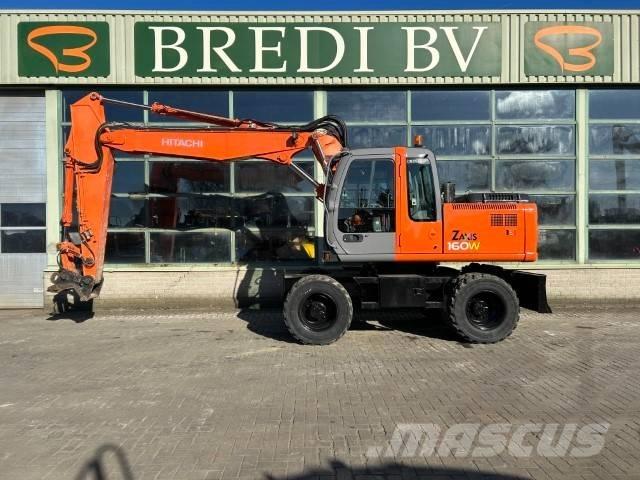 Hitachi ZX 160 W Kolová rýpadla