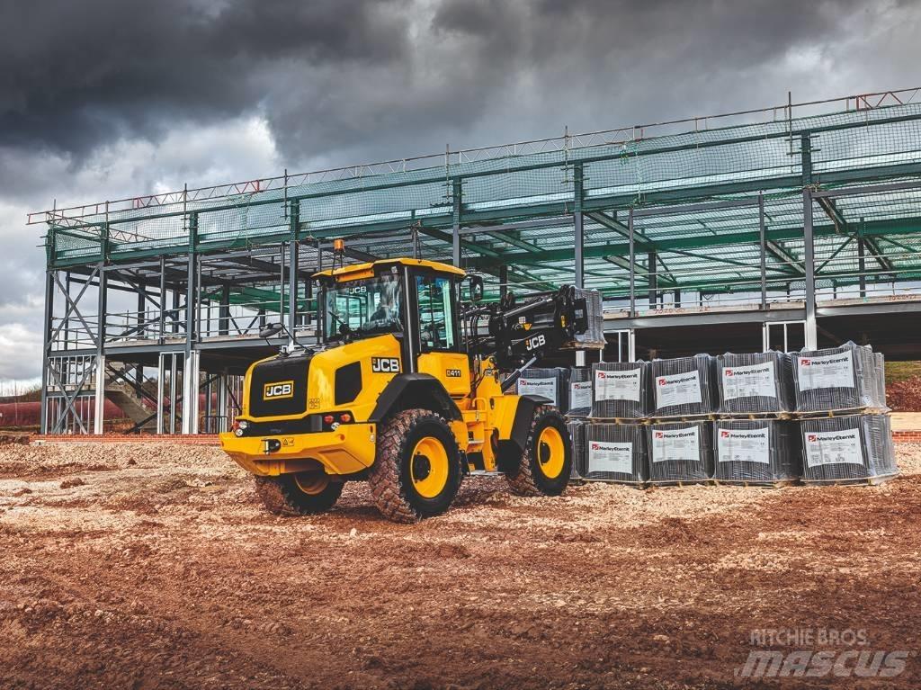 JCB 411 Kolové nakladače