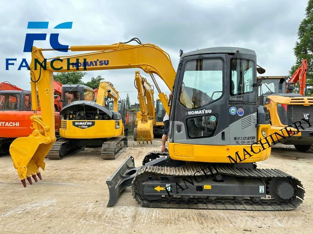 Komatsu PC78US Pásová rýpadla