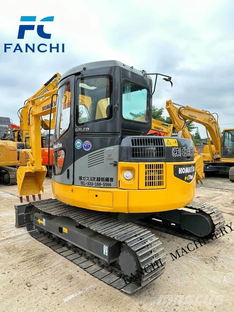 Komatsu PC78US Pásová rýpadla
