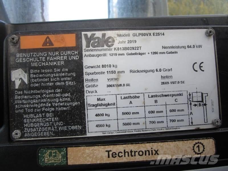 Yale GLP50VX LPG vozíky