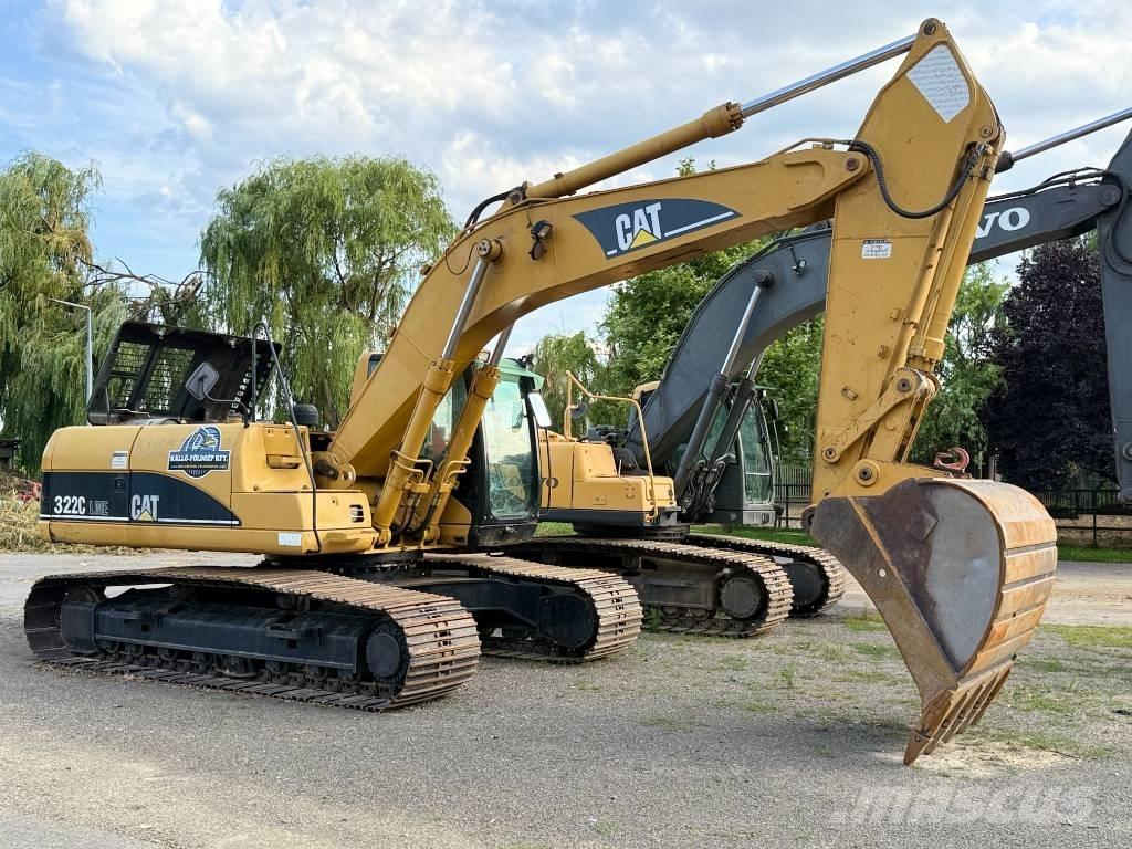 CAT 322 CL Pásová rýpadla