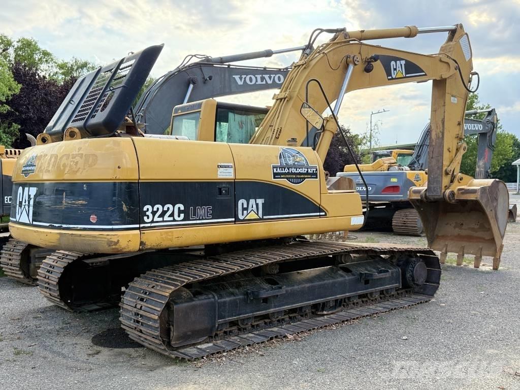 CAT 322 CL Pásová rýpadla