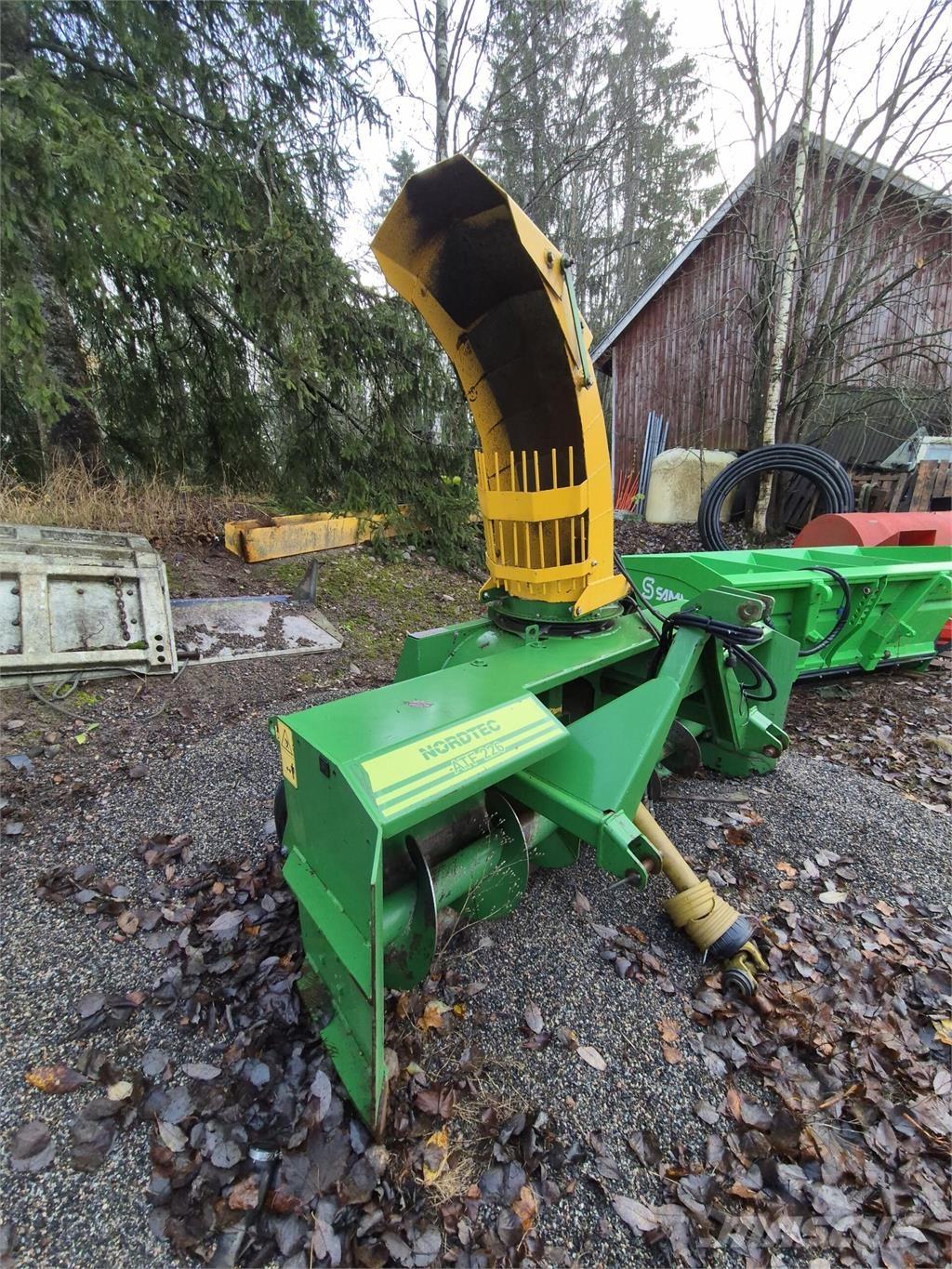 Ala-talkkari 226 Sněhové frézy