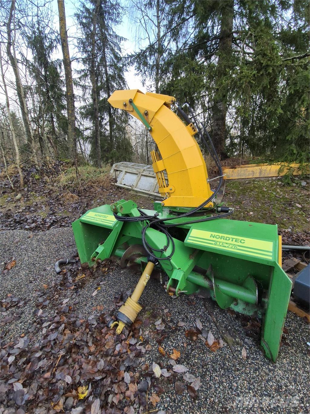 Ala-talkkari 226 Sněhové frézy